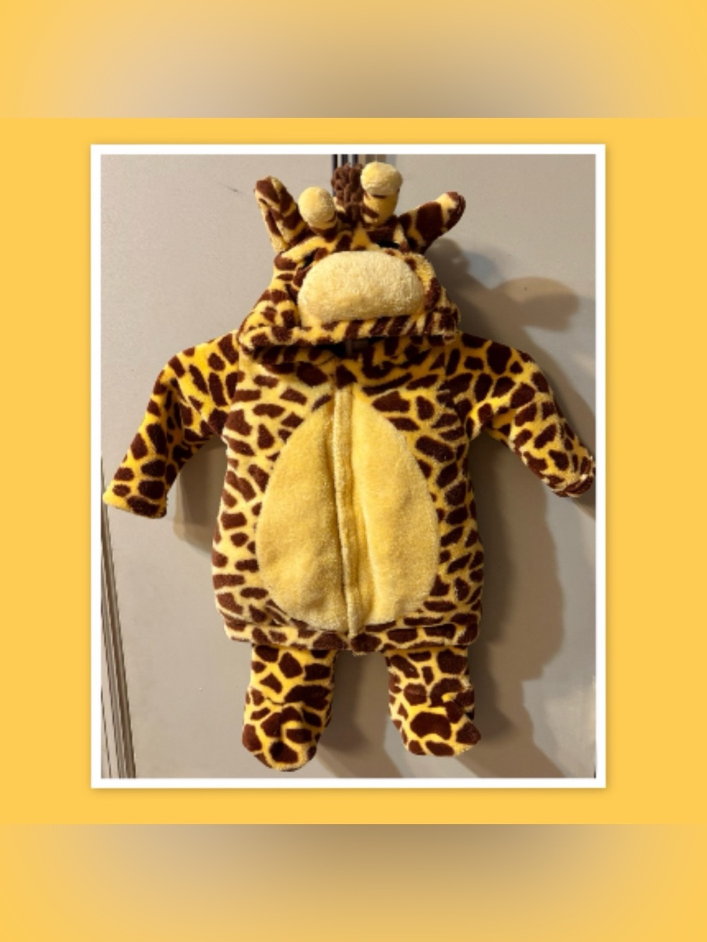 Gymboree Plush Baby 2 Pc. Giraffe Costume ~ Size 6-12 Months